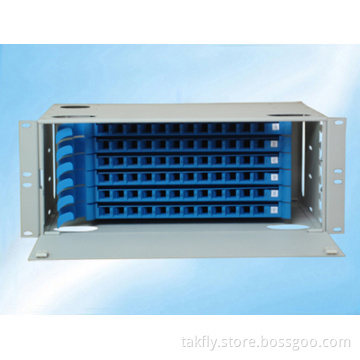 Rack-Mount Fiber Optic Patch Panel